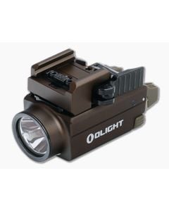 Olight Baldr S Rechargeable Tactical Light Desert Tan Aluminum 800 Lumens Max with Green Laser - OL-BALDR-S-DT 1