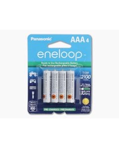 Panasonic Eneloop AAA Rechargeable 800mAh 1.2V NiMH Batteries (4 Pack) - PN-BK-4MCCA4BA 1