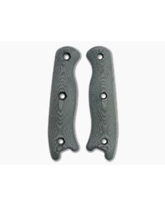 Kabar Black Micarta Handle Set For Short Becker Knives - KA-BK16BLKHNDL 1