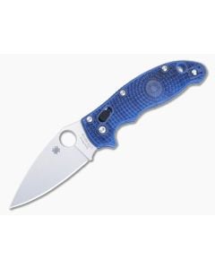 Spyderco Manix 2 Lightweight BD1N Translucent Blue FRCP C101PBL2 - SP-C101PBL2 1