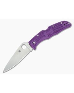 Spyderco Endura 4 Purple Flat Ground - SP-C10FPPR 1