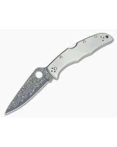 Spyderco Endura 4 Titanium & Damascus C10TIPD - SP-C10TIPD 1