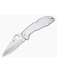 Spyderco Delica 4 Satin VG10 Stainless Steel Back Lock Folder C11P - SP-C11P 1