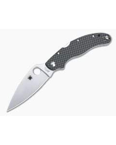 Spyderco Caly 3.5 ZDP-189 San Mai Carbon Fiber Lock Back Folder C144CFPE - SP-C144CFPE 1