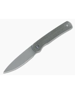 CIVIVI Stylum Dark Green Canvas Micarta Detent Slip Joint Front Flipper C20010B-C - CV-C20010B-C 1