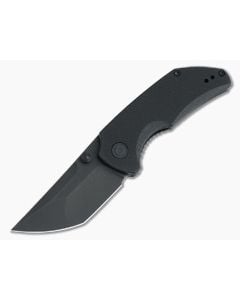 CIVIVI x Christensen Thug 2 Black Stonewashed Nitro-V Black G10 Liner Lock Folder C20028C-1 - CV-C20028C-1 1