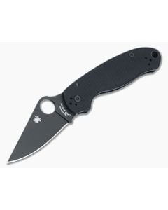 Spyderco Para 3 Black DLC S45VN Black G10 C223GPBK - SP-C223GPBK 1