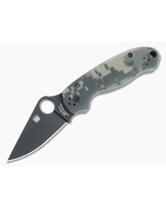 Spyderco Para 3 Black DLC S45VN Camo G10 C223GPCMOBK - SP-C223GPCMOBK 1