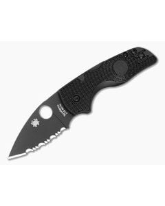 Spyderco Lil' Native Lightweight Black DLC SpyderEdge - SP-C230SBBK 1