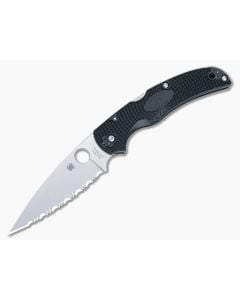 Spyderco Native Chief Lightweight SpyderEdge Serrated Folder C244SBK - SP-C244SBK 1