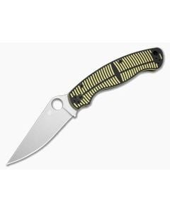 Spyderco Military 2 Salt Yellow/Black G10 & MagnaCut - SP-C36GBKYLMCP2 1