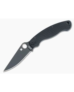 Spyderco Military 2 Black Compression Lock Folding Knife C36GPBK2 - SP-C36GPBK2 1