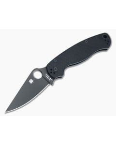 Spyderco Para Military 2 Black DLC S45VN Compression Lock Folder C81GPBK2 - SP-C81GPBK2 1