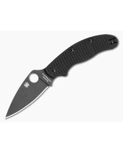 Spyderco UK Penknife Salt Black G10 DLC Magnacut (2.95" Blade) C94GMCBKP - SP-C94GMCBKP 1