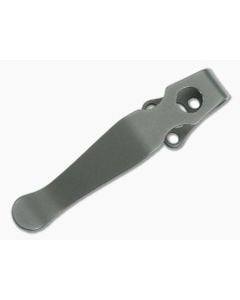 Lynch Northwest Spyderco Shaman Sandwashed Titanium Deep Carry Pocket Clip CL-SPY-SHM-SND - LNW-CL-SPY-SHM-SND 1