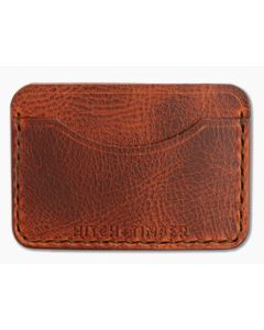 Hitch & Timber The Classic English Tan Leather Cardholder - HT-CLASSIC-ET 1