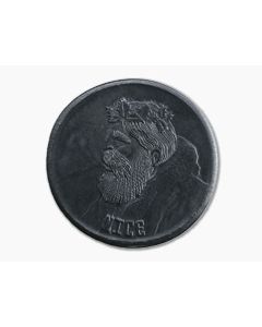 Shire Post Mint Naughty / Nice Krampus and Santa Decision Maker Coin Black Iron - SPM-DM-NN-IRON 1
