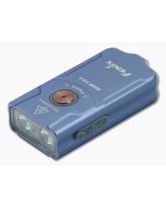 Fenix E03R V2.0 Blue Rechargeable Keychain Flashlight - FF-E03RV2BL 1