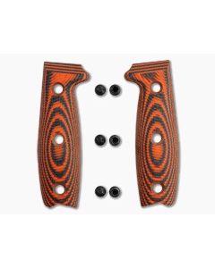 ESEE Orange/Black G10 3D Handles for ESEE 4 - ESEE4-3D-006 1