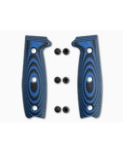 ESEE Blue/Black G10 3D Handles for ESEE 4 - ESEE4-3D-008 1