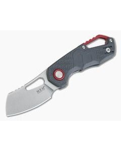 MKM Isonzo Cleaver Stonewashed Plain N690Co Wolf Gray FRN FX03-2PGY - MKM-FX03-2PGY 1