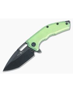 Heretic Medusa Manual Green Titanium MagnaCut - HRT-H009-6A-TIGRN 1