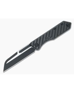 Heretic Jinn Carbon Fiber Slip Joint Two Tone Black Magnacut H013-10A-CF - HRT-H013-10A-CF 1