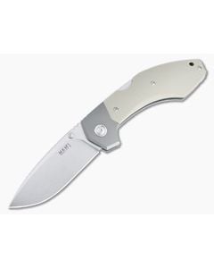 MKM Mikita x Rumici Hero Stonewashed M390 Tan G10 Advanced Back Lock Folder HR-GTTN - MKM-HR-GTTN 1