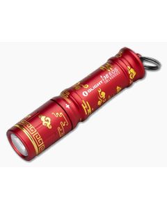 Olight i3E EOS Auspicious Clouds Red Keychain Flashlight - OL-I3E-ASCL 1