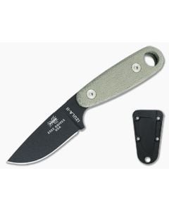 ESEE Izula II Black with Sheath - ESEE-IZULA-II-B 1