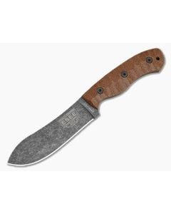 ESEE JG5 Nessmuk Black Oxide Micarta Leather Sheath - ESEE-JG5 1
