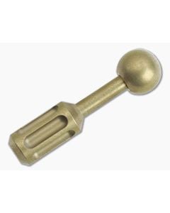 Audacious Concept Knife Tool V5.1 Brass Stonewashed - AC-KT5.1-BRASS-SW 1
