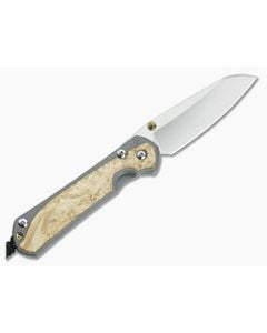 Chris Reeve Large Sebenza 31 Left Hand Insingo Box Elder - CRK-L31-1127 1