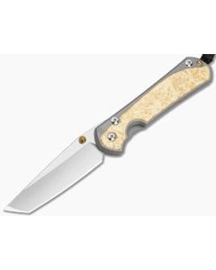 Chris Reeve Large Sebenza 31 Magnacut Tanto Box Elder - CRK-L31-1132-012 1