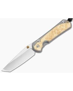 Chris Reeve Large Sebenza 31 Magnacut Tanto Box Elder - CRK-L31-1132-013 1