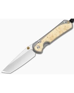 Chris Reeve Large Sebenza 31 Magnacut Tanto Box Elder - CRK-L31-1132-016 1