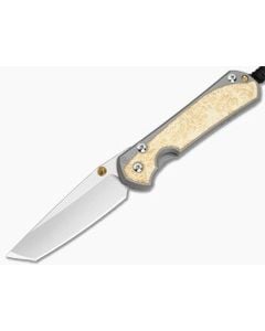 Chris Reeve Large Sebenza 31 Magnacut Tanto Box Elder - CRK-L31-1132-018 1