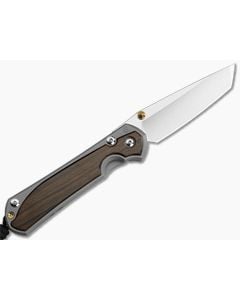 Chris Reeve Large Sebenza 31 Left Hand Tanto Macassar Ebony - CRK-L31-1135-001 1