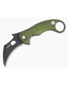 LionSteel L.E. One Mid Karambit Green Black M390 - LS-LE2-GB 1