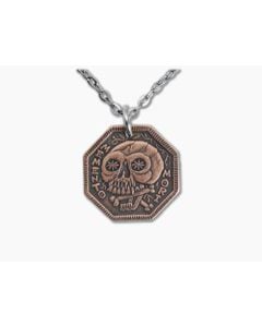 Shire Post Mint Memento Mori Copper Necklace - SPM-MM-CO-P-BC 1