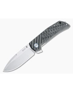 MKM Mikita x Terzuola Maximo Stonewashed M390 Carbon Fiber Frame Lock Flipper MM-CT - MKM-MM-CT 1