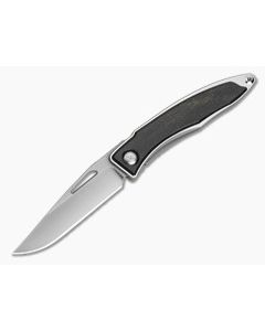 Chris Reeve Mnandi Bog Oak Wood Polished Titanium MagnaCut Frame Lock Knife (2.75" Blade) MNA-1008-031 - CRK-MNA-1000-031 1