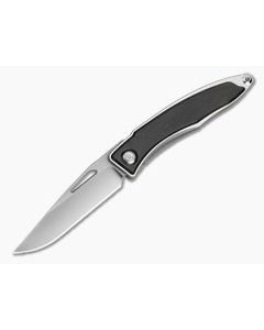 Chris Reeve Mnandi Bog Oak Wood Polished Titanium MagnaCut Frame Lock Knife (2.75" Blade) MNA-1008-035 - CRK-MNA-1000-035 1