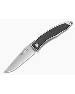 Chris Reeve Mnandi Bog Oak Wood Polished Titanium MagnaCut Frame Lock Knife (2.75" Blade) MNA-1008-036 - CRK-MNA-1000-036 1