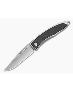 Chris Reeve Mnandi Bog Oak Wood Polished Titanium MagnaCut Frame Lock Knife (2.75" Blade) MNA-1008-038 - CRK-MNA-1000-038 1