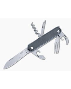 MKM Malga 6 MagnaCut Multi-Tool Black Micarta MP06MAG-BC - MKM-MP06MAG-BC 1