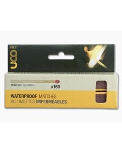 UCO Gear Waterproof Matches - 160 Matches - UCO-MT-WAT-4PK-12S 1