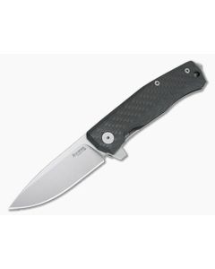 LionSteel Myto Satin M390 Carbon Fiber Titanium Frame Lock Flipper MT01-CF - LS-MT01-CF 1