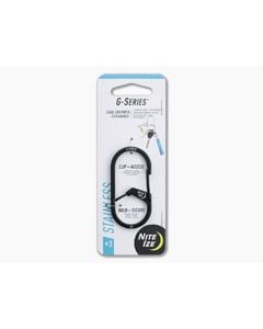 Nite Ize Innovation G-Series #3 Dual Chamber Keychain Carabiner Black - NI-05071 1
