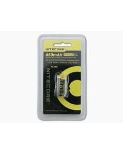 NiteCore CR123A 650mAh Rechargeable Battery - NC-NL166 1